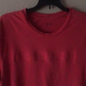 A/X Red tee